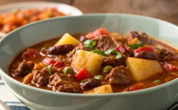 Chili With Stew Meat Chili with Stew Meat Recipe