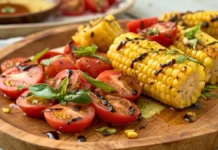 Grilled Corn And Tomato Salad Grilled Corn And Tomato Salad