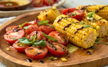 Grilled Corn And Tomato Salad Grilled Corn And Tomato Salad