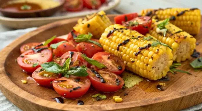 Grilled Corn And Tomato Salad Grilled Corn And Tomato Salad