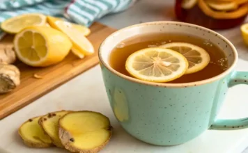 Lemon Ginger Tea Lemon Ginger Tea