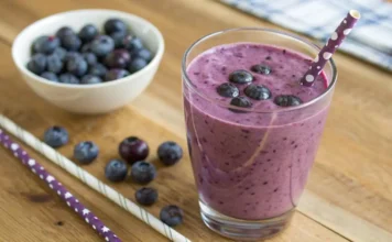 Purple Power Blueberry Smoothie Purple Power Blueberry Smoothie