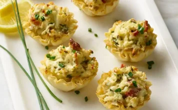 Crab Stuffed Phyllo Cups Crab Stuffed Phyllo Cups