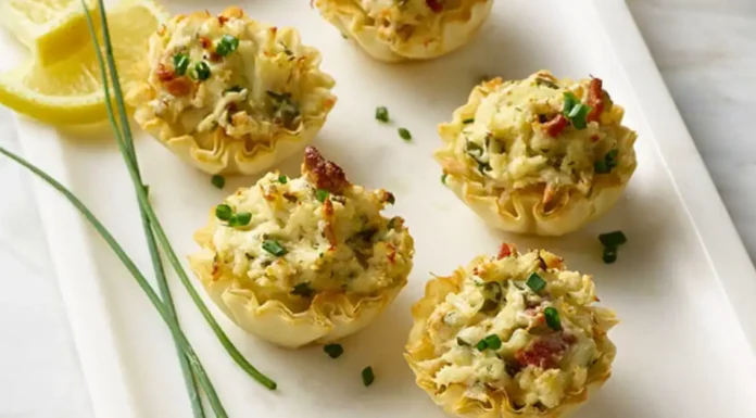 Crab Stuffed Phyllo Cups Crab Stuffed Phyllo Cups