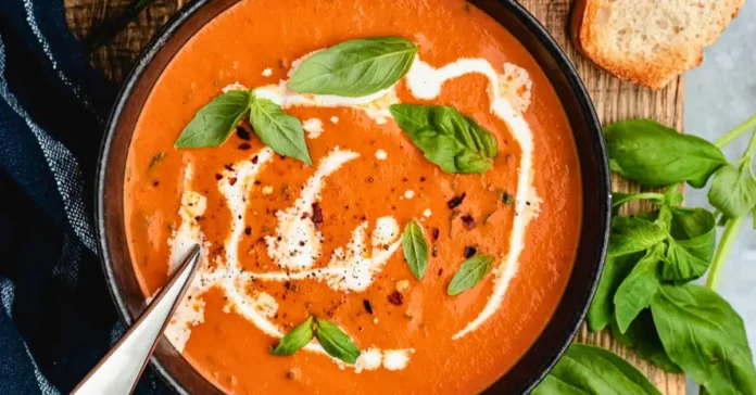 Creamy Tomato Basil Soup