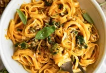 Creamy Pumpkin Pasta Recipe Pumpkin Pasta Recipe