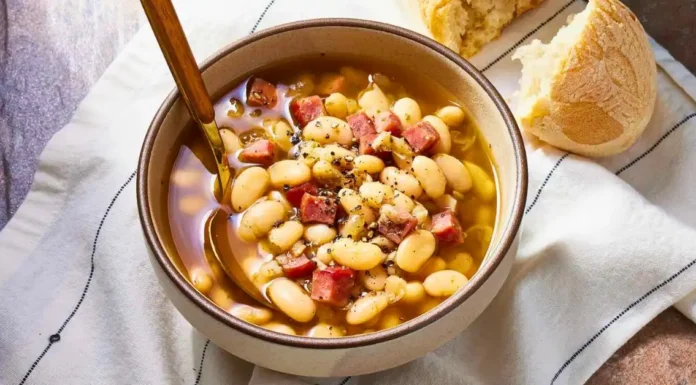 Slow Cooker Ham and Bean Soup Slow Cooker Ham and Bean Soup