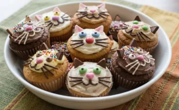 Cat Cupcakes Recipe: Cute Meaty Party Treats Cat Cupcakes