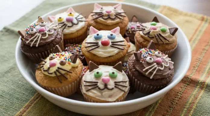 Cat Cupcakes Recipe: Cute Meaty Party Treats Cat Cupcakes