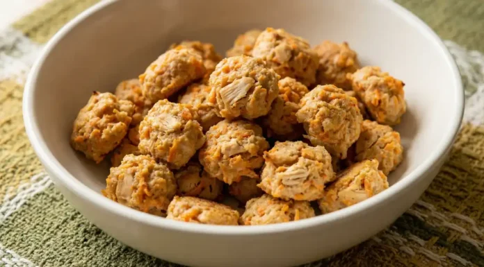 Chicken & Carrot Cat Nibbles: Tiny Training Treats Chicken & Carrot Nibbles