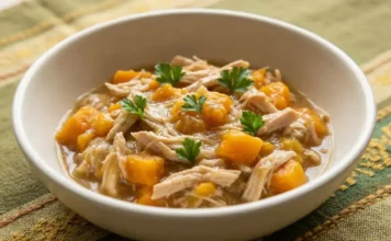 Chicken & Pumpkin Mash for Cats: Comfort Food Recipe Chicken & Pumpkin Mash