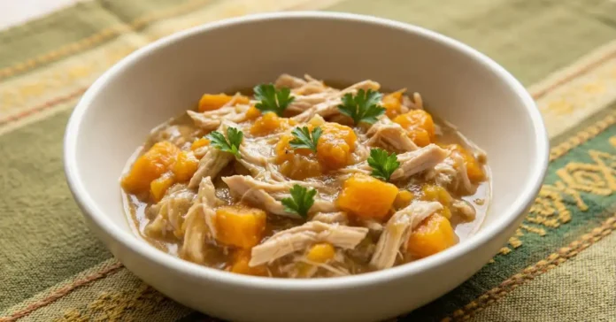 Chicken & Pumpkin Mash