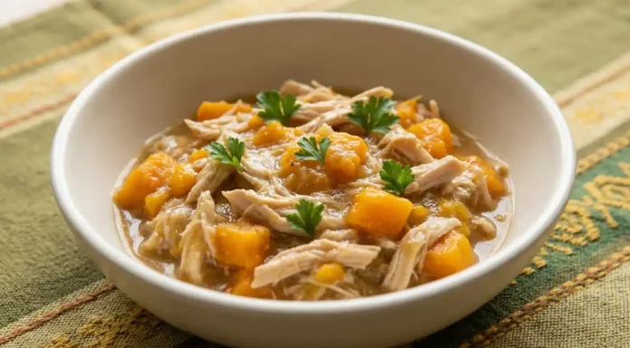 Chicken & Pumpkin Mash for Cats: Comfort Food Recipe Chicken & Pumpkin Mash