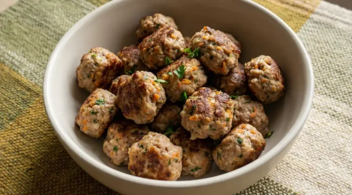 Mini Turkey Meatballs for Cats: Freezer-Friendly Treat Turkey Meatballs for Cats